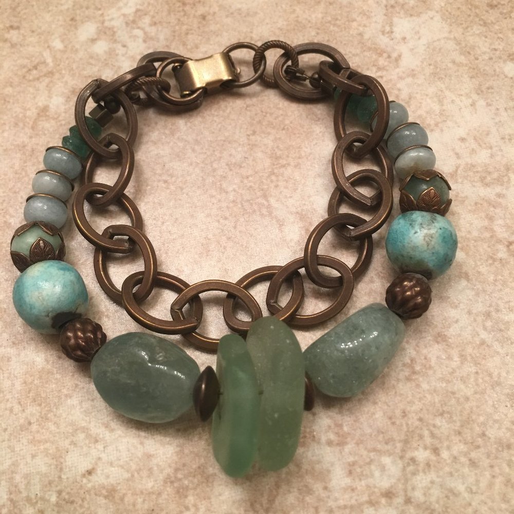 Seaglass Bracelet